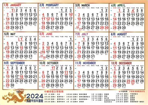 月曆 宜忌|2024年年歷,通勝,農民曆,農曆,黃歷,節氣,節日